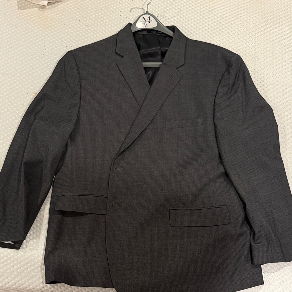 Kenneth Cole Dark Gray Men's Blazer